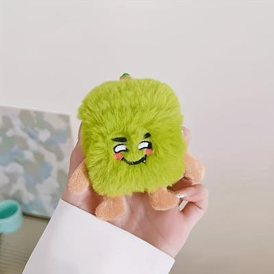 TEMU Autumn And Winter Plush Three-dimensional Cute Headphone Protective Case, Suitable For For Airpods 1/2/for Airpods Pro/for Airpods /for Airpods 3/for Airpods 4 Protective Soft Shell Image