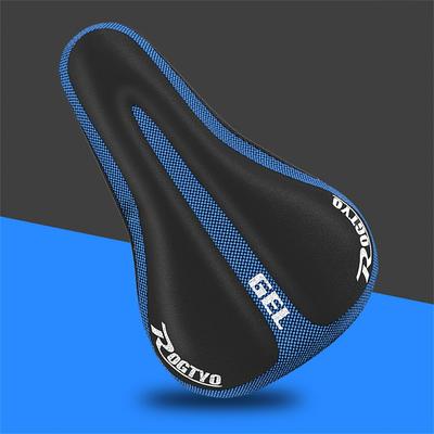 TEMU Thickened Bike Seat Cover With - Breathable, Washable Cushion For Mountain & Road Bikes Image