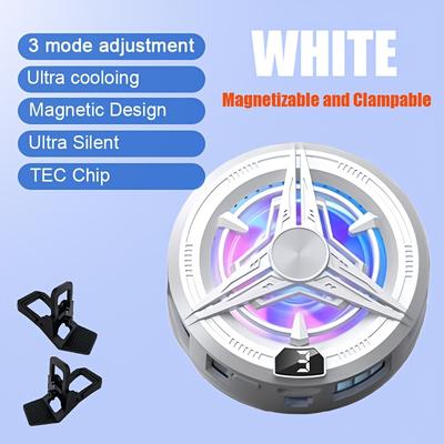 TEMU 2025 Upgraded Cool Usb-powered Magnetic Mobile Phone Cooler/semiconductor /tablet Universal Cooling Fan Image