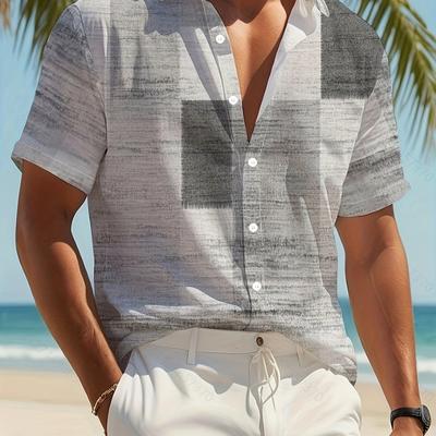 TEMU Men's Novelty Pointed Collar Shirt Image