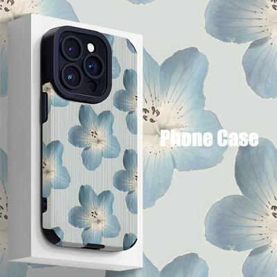 TEMU Light Pattern Suitable For Tpu Case Iphone 16 Pro Max/15 Pro Max/14/16 Plus/13 Pro/12/11/7/8 Plus/x/xr/xs Max Fashionable Anti-drop Vertical Stripe Stylish Protective Cover Image