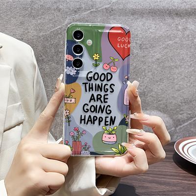 TEMU Transparent Anti-fall Shockproof Protective Mobile Phone Case A32(4g) A33(5g) A50 A51 A52(5g) A53(5g) A54(5g) S20 S20fe S21 S21fe S22 S22+ S23 S23+ S23fe S24 S24+ Image