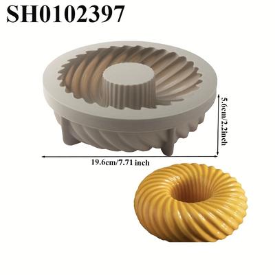 TEMU New Spiral French Mousse Dessert Cake Mold Baking Tool For Decoration Image