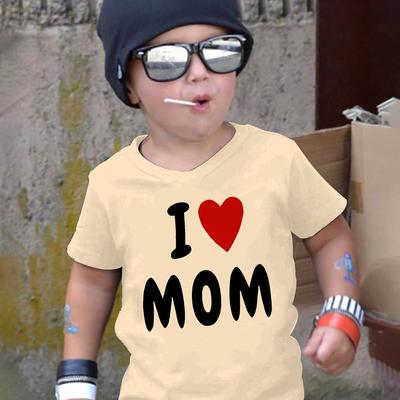 TEMU Casual Short-sleeved T-shirt For Boys, Summer As An Undershirt Or Base Layer. Image