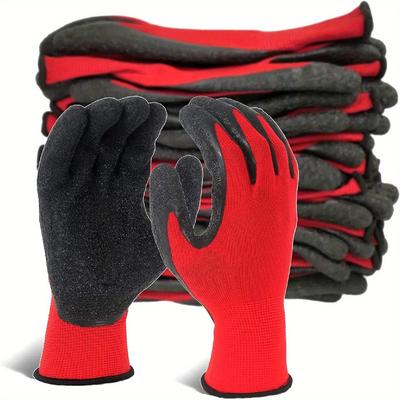 TEMU 4 Pairs/pack, Men's Outdoor Gloves For Active Image