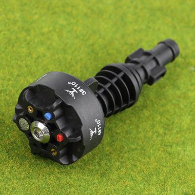 TEMU 6-in-1 High Pressure Car Wash Nozzle – Multi-functional Cleaning Tool For Cars, Agricultural Spraying, And More – Engineering Plastic, Black, 1.97x5.51 Inches, Pressure Washer Nozzle Image