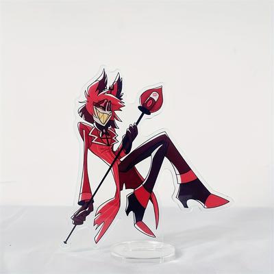 TEMU 1pc Anime Acrylic Stand Model Plate - Dynamic Character , Desk Decor For Game Fans, Ideal Gift For Anime Enthusiasts Image