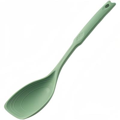 TEMU 1pc Versatile Silicone Spatula And Spoon - , Heat Resistant, Ideal For Cooking, Stirring, And Serving - Thanksgiving, Valentine's Day, Day, And More Image