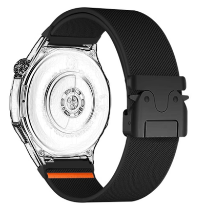 TEMU 20mm/22mm Watch Straps For Galaxy Watch 7/6/5/4/pro/classic/active2 & Huawei /4/3/2 Band | Soft Nylon Band With Unique Parachute Design | Durable Waterproof Galaxy Watch Accessories For Men Women Image
