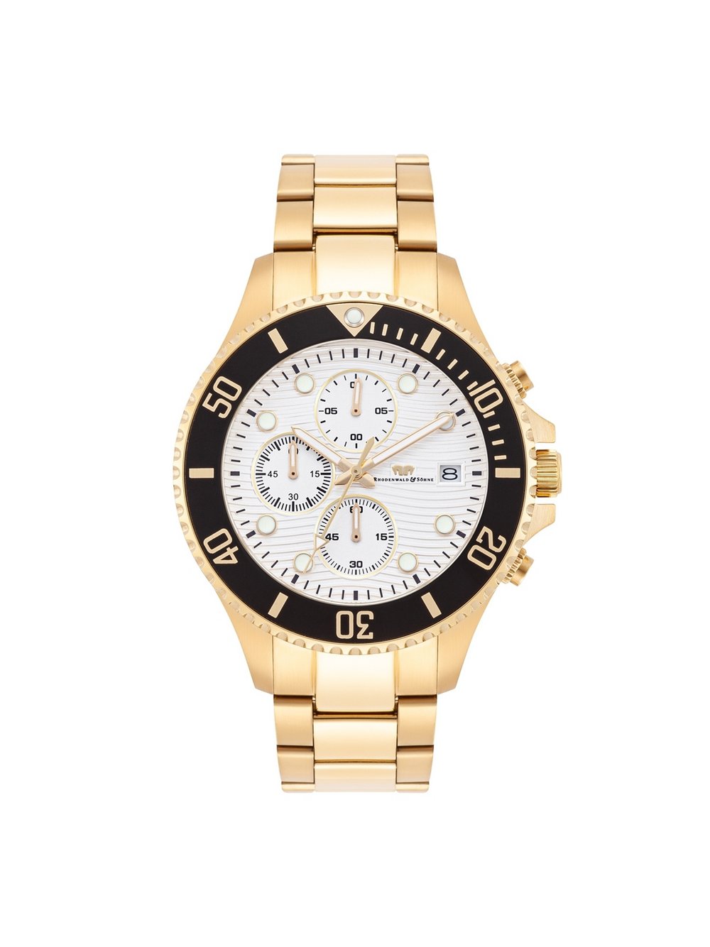 Rhodenwald & Söhne Armband-Uhr -Nightstorm Herren gold, ONE SIZE Image