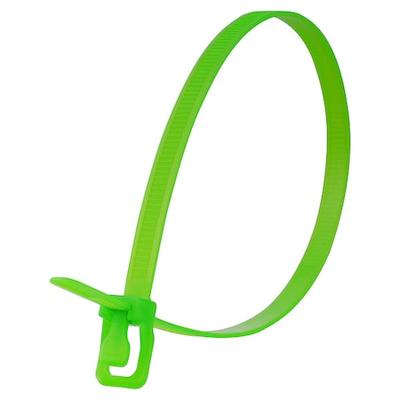RETYZ WKT-S24FG-TA Cable Tie, 24 in L, 7.16 in Max Bundle Dia., Fluorescent