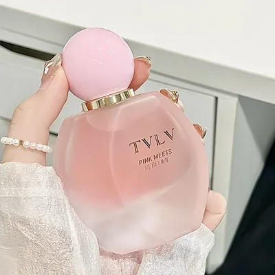 TVLV Pink Encounter Perfume - 30ml, Romantic Pink, Fresh Long-lasting Scent, Niche Perfume, Portable, Light Fragrance