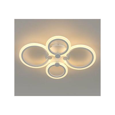 Moderne LED-Deckenleuchte - Kreative 4-Kopf-Deckenleuchte 34W, Warmes Licht 3000K, Image