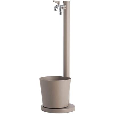 Bel-fer - Fontana con secchio completa di impianto e rubinetto H88 Cm colore Tortora Made in Italy Image