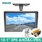 SMALUCK 10,1 Zoll AHD CVBS IPS LCD HD Monitor Rückansicht Auto Monitor Unterstützung 1080P AHD CVBS Auto Kamera 4PIN Video Eingang