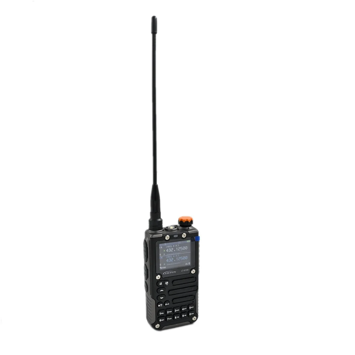 LINTON LT9100 HAM Zwei-Wege-Radio, hohe Leistung, ultrabreite Frequenz, 18–630, 840–1300 MHz, HF, FM, AM, Empfang, USB-Typ-C-Gegensprechanlage Image