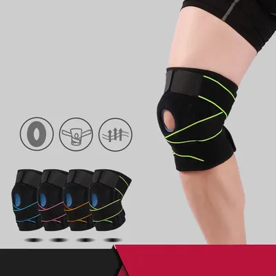 2PC Knie Brace Kompression Knie Hülse Sport Schutz Für Bein Schmerzen Meniskus Riss Arthritis Schmerzen Relief Warm Halten winter