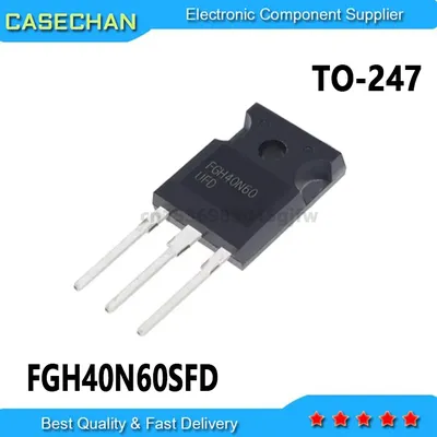 20PCS Neue und Original FGH40N60 40N60 FGH40N60SFD TO-247 40A600V Image