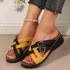 Plus Größe 36-43 Schuhe für Frauen Sommer Mode Frauen Plattform Keile Sandalen Strand Schuhe Casual