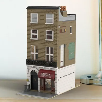2056PCS Stadt Heißer Verkauf Street View Moc Modulare 221B Baker Street Gebäude modell kreative Image