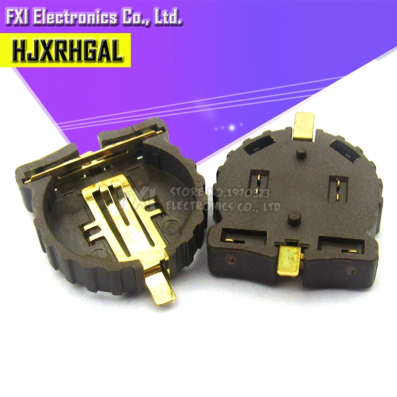 10 Stück Computer-Knopf 3 V Batteriehalter Steckdosengehäuse CR1220 neu Image