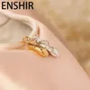 ENSHIR Gold Silber Farbe Ballett Schuhe Anhänger Halskette Für Frauen Nische Design Elegante