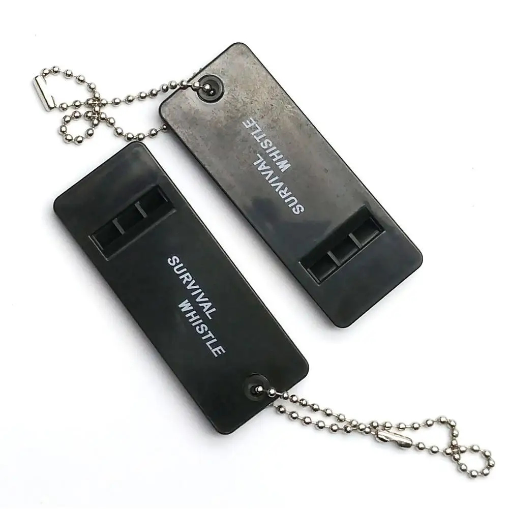 Tragbare Pfeife Hohe Dezibel Überleben Outdoor Mehrere Audio Pfeife Camping Notfall Wandern Mini Werkzeug Zubehör Image