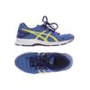Asics Herren Kinderschuhe, Gr. 35, blau, Kunstleder