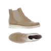 Cox Damen Stiefelette, Gr. 37, beige, kein Etikett