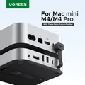 UGREEN Mac Mini Docking Station USB HUB Tipo-C a DP 4K240Hz M.2 NVMe Slot SSD 10Gbps USB-A Splitter SD e TF 3,5MM per Mac Mini M4