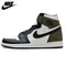 Nike Hot Air Jordan Retro 1 One AJ1 high 85 nero bianco luce fumo grigio UNC Toe donna uomo Sneakers