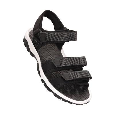 Mountain Warehouse Childrens/Kids 3 Touch Fastening Strap Sandalen (Schwarz) Image