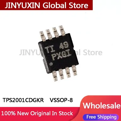 (5-20PCS) 100% New TPS2001CDGKR PXGI TI TPS2001 VSSOP-8 Chipset IC Chip In Stock Wholesale