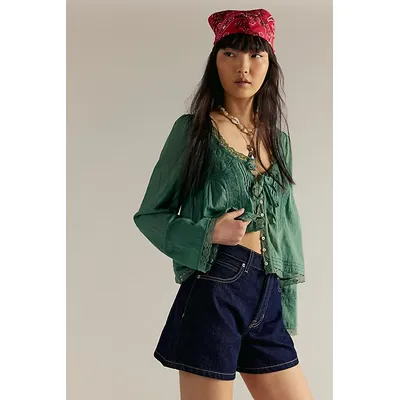 We The Free Tippi Denim Shorts at Free People in Lingr, Size: 30
