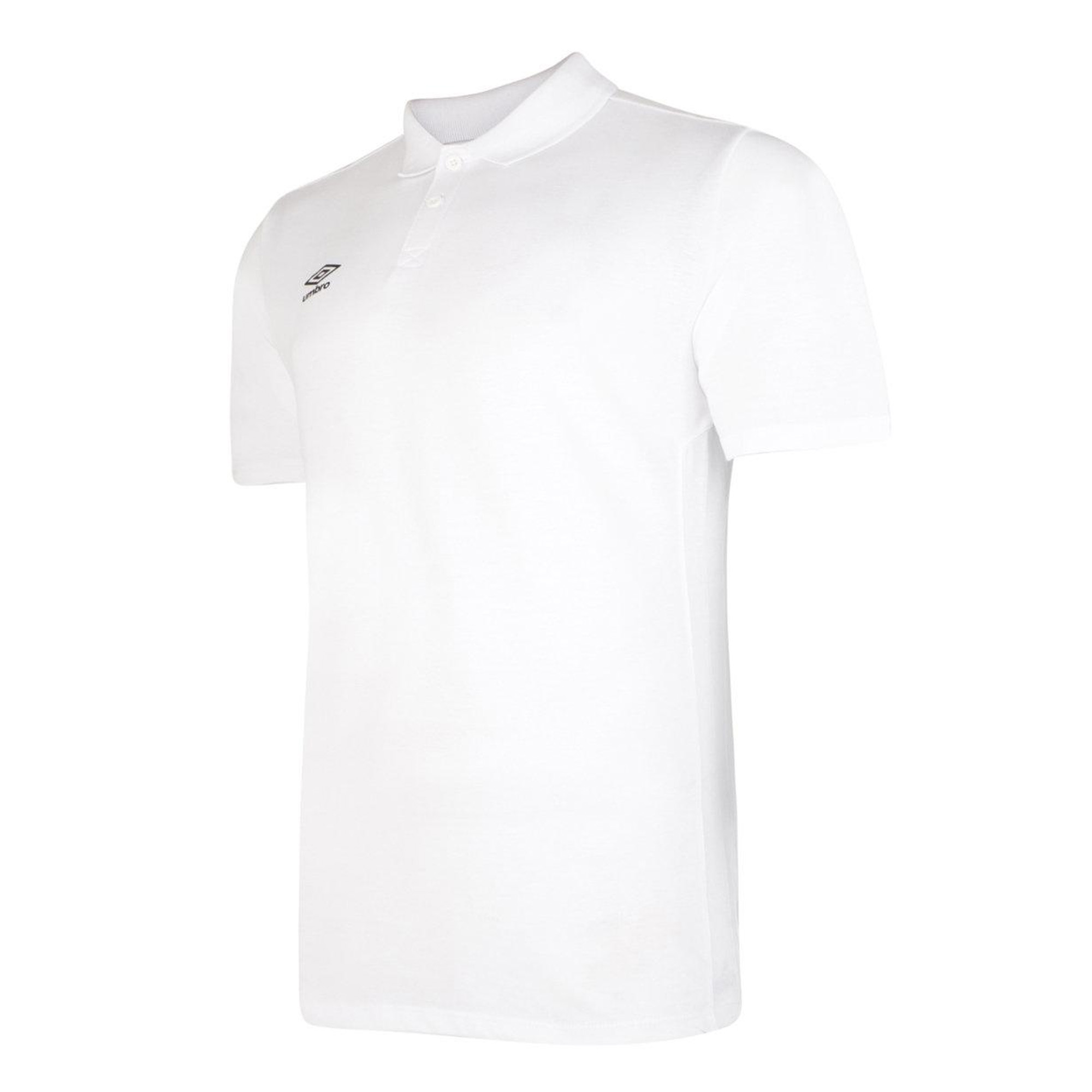 Umbro Boys Essential Polo Shirt (white/black) - Size 7-8Y | Umbro Sale | Discount Designer Brands
