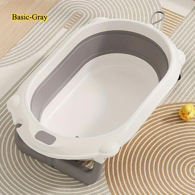 TEMU A Foldable Bathtub For Pets, Suitable For Small Animals Weighing No 20 , Including Cats And Small Dogs; Durable And Easy To Clean. Image