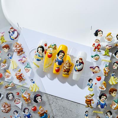 TEMU 50pcs Nail Art Accessories, Cute Cartoon Style, Suitable For Fashion , Nail Art Accessories For Enthusiasts Image