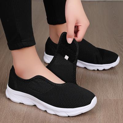 TEMU Casual Unisex Orthopedic Sneakers For Wide And , Suitable For Men And Women, Featuring Adjustable For Diabetics. Image