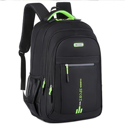 TEMU Schoolbag Male Middle School High School Large Capacity Backpack Trend College Students Korean Version Of Backpack [pull Head Random] Image
