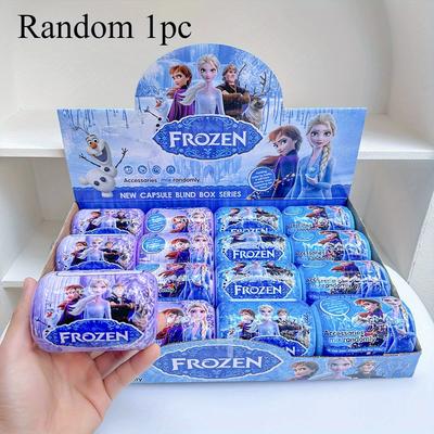 TEMU 1 Random 2025 Mystery Box Capsule, Pvc Collectible Figure, No Power Needed, Daily Decor, Valentine’s Day Or Birthday Gift, Ideal For Home & Image