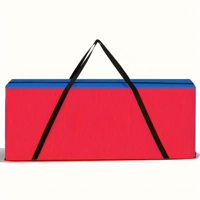 TEMU 1pc 4-in-1 Game Set Storage Bag - Durable Fabric, Ergonomic Handle & Zipper, Ideal For Outdoor Playsets, Game Accessories Storage|vibrant |sturdy Handle Bag, Box,cabinet,rack For Outdoor Storage Image