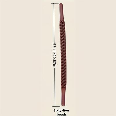 TEMU -row 59 Beads Scraping Massage Stick, Full Body Slimming And Meridian Unblocking Rod