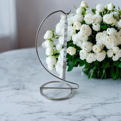 TEMU Somimi Crystal Ball Display Stand - Decor Accent For Sphere, Jewelry & Gemstone Holder Image