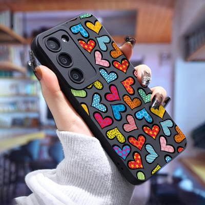 TEMU Love Suitable S24 Ultra/s23+/s22/s21 Series Phone Cases, Shock-absorbing, Anti Slip, Lightweight, , Protective High-quality Tpu Frame All Inclusive Protective Case Image