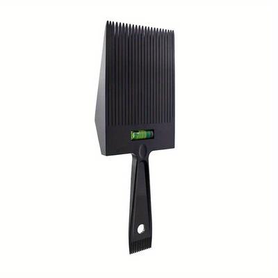 TEMU Professional Men's Flat Top Comb Barber Clipper Comb Hair Cutting Comb With Image