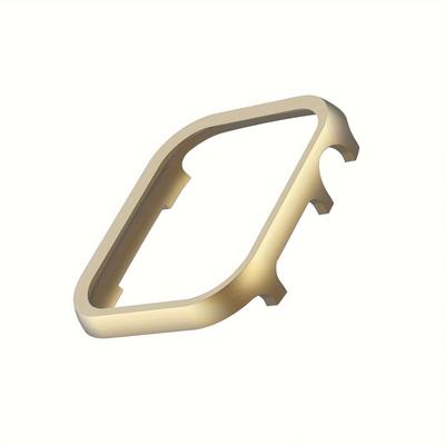 TEMU Metal Case For Watch Series 41mm 45mm Aluminium Alloy Bumper Cases For Se 40mm 44mm Frame Protective Cover Image