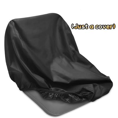 TEMU Riding Lawn Mower Seat Cover, Heavy-duty Oxford Fabric - Tractor Seat Protector With Elastic Straps - Durable Lawn Mower Seat Cover For Long-lasting Use Image