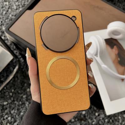 TEMU Minimalist Fabric Texture Magnetic Case Suitable For Nothing Phone (3a) Pro, Compatible With Male And Female Users, Fits Phone (2a) For Protection. Image