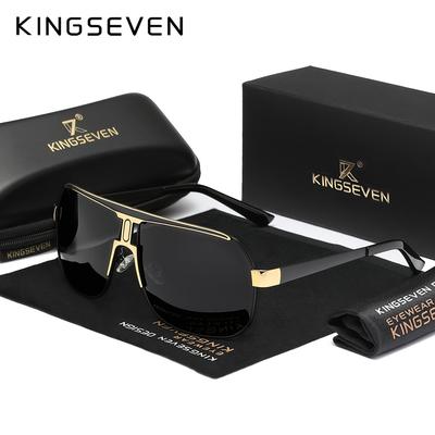 TEMU Kingseven Stylish Accessory Women's Glasses - Vintage Style, A For Holiday Gifts, Suitable For Men And Women, Everyday Photography Props And Outfits. Image