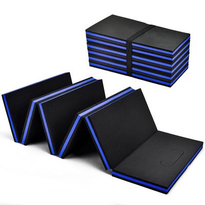 TEMU Foldable Eva Foam Car Repair Mat - Non-slip, Durable, Multi-use Anti-slip Mat For Car Maintenance And Camping, 3 Colors , Car Maintenance Mat|eva Foam Mat|durable Foam Mat, Car Repair Essentials Image